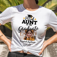 Proud Aunt of the graduate photo school name year
