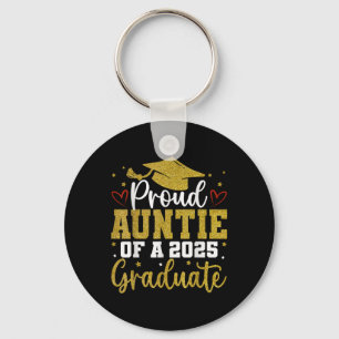 Proud Auntie Of A Cl Of 2025 Graduate Senior Gradu Key Ring