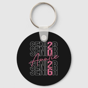 Proud Auntie Of Senior 2026 Cl Of 2026 Graduation Key Ring