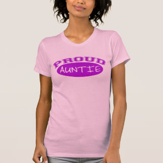 Proud Auntie (Purple) T-Shirt