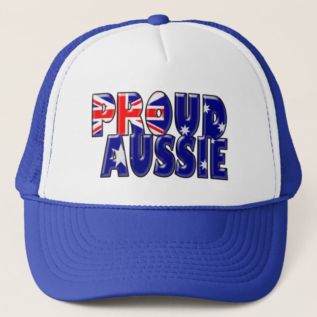 proud Aussie Trucker Hat (Front)