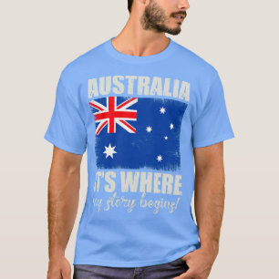 Proud Australia patrioticcool gift for Australia c T-Shirt