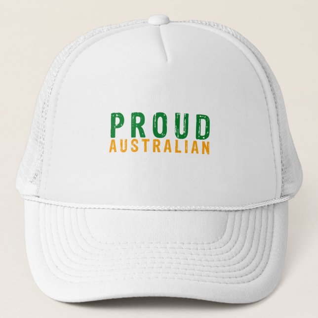 Proud Australian Trucker Hat (Front)
