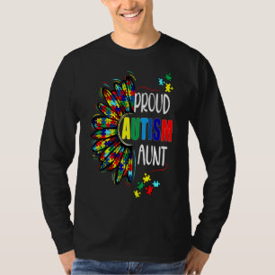 Proud Autism Aunt T-Shirt