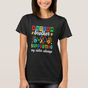 Proud Autism Brother Of An Autism Warrior Brother T-Shirt
