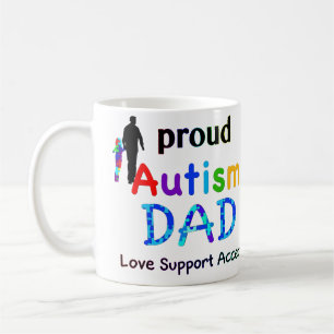 Proud Autism Dad Coffee Mug
