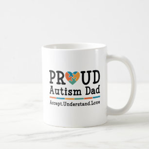 Proud Autism Dad Coffee Mug