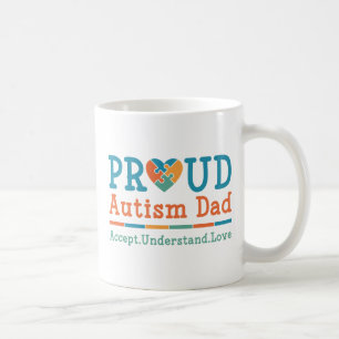 Proud Autism Dad Coffee Mug