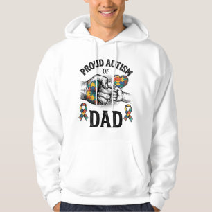 Proud Autism Dad Vintage Engraving Awareness Shirt
