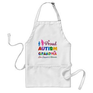 Proud Autism Grandma Standard Apron