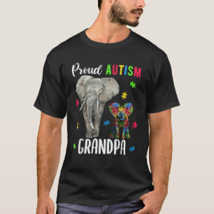 Proud Autism Grandpa s Funny Autism Awareness Gran T-Shirt