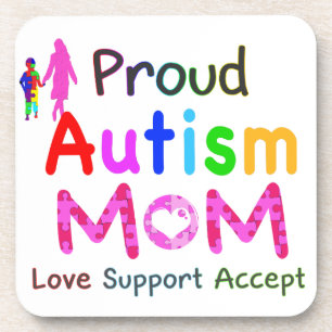 Proud Autism Mom Coaster
