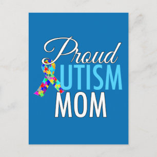 Proud Autism Mum Beautiful Mother's Day Card