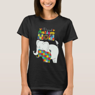 Proud Autism Mum Mother Autistic Kid Awareness Mam T-Shirt