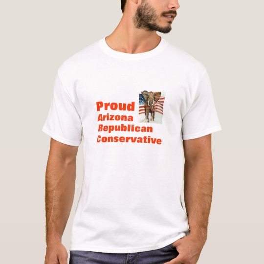 Proud AZ Republican Conservative T-shirt