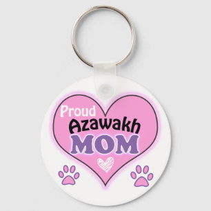 Proud Azawakh Mum Key Ring