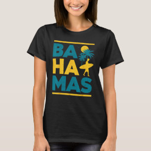 Proud Bahamas Bahamians Flag Gift Idea Nassau desi T-Shirt