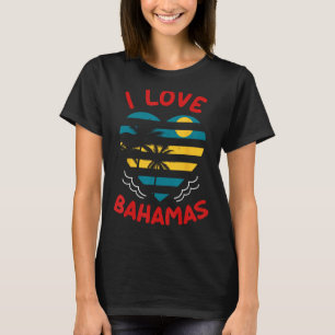 Proud Bahamas Bahamians Flag Gift Idea Nassau desi T-Shirt