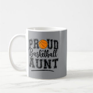 Proud Basball Aunt Auntie Of A Basball Player Coffee Mug