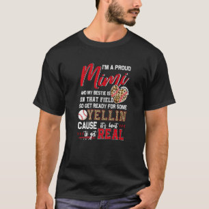 Proud Baseball Mimi Baseball Family Matching 1 T-Shirt