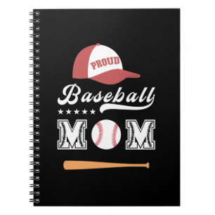 Proud Baseball Mum Notebook