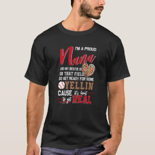 Proud Baseball Nana Baseball Family Matching  1 T-Shirt