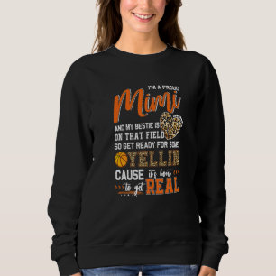 Proud Basketball Mimi Basketball Family Matching Sweatshirt