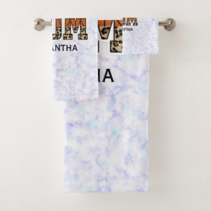Proud Basketball Mum - Court-Side Champion Bath Towel Set