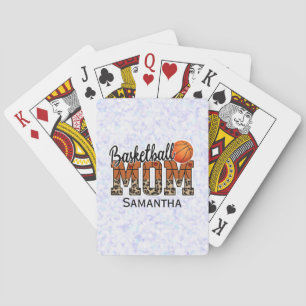 Proud Basketball Mum - Court-Side Champion Playing Cards