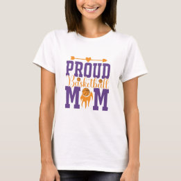 Proud Basketball mum T-Shirt