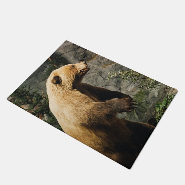 Proud Bear Doormat (Angled)