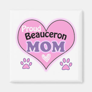 Proud Beauceron mum Magnet