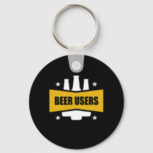 Proud Beer Users Key Ring