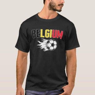 Proud Belgium Soccer Fans Jersey - Belgian Footbal T-Shirt
