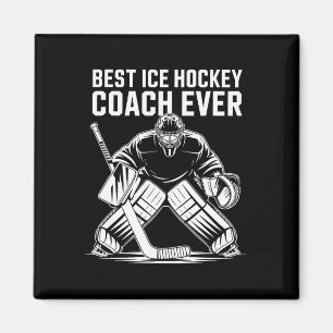 Proud Best Coach Ever, Penalty Ice Hockey Sports P Magnet
