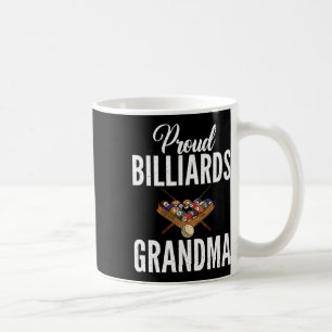 Proud Billiards Grandma Pool Billiards Grandma Coffee Mug