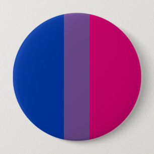 Proud Bisexual 10 Cm Round Badge