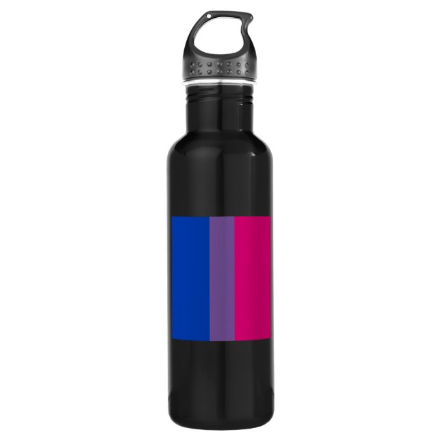 Proud Bisexual 710 Ml Water Bottle (Front)