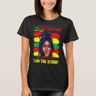 Proud Black African American Ladies Black History T-Shirt