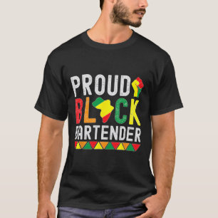 Proud Black Byrtender Black History Month For Rten T-Shirt