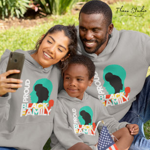 Proud Black Family Black History Month 