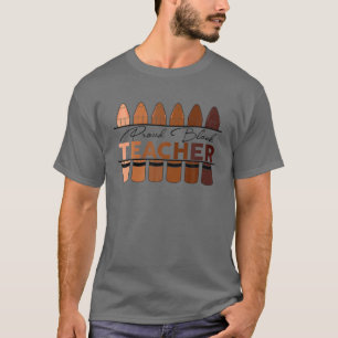 Proud Black Teacher Black History Month Teacher T-Shirt