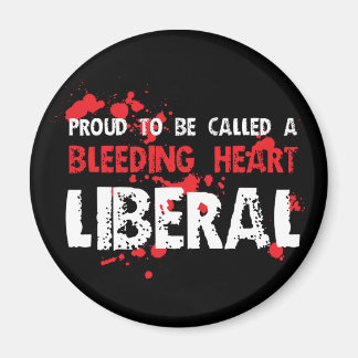 Proud Bleeding Heart Liberal Magnet