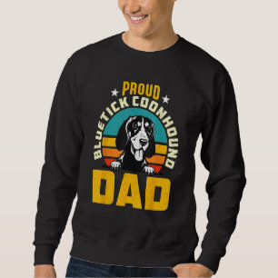 Proud Bluetick Coonhound Dad Coon Hunter Racoon H Sweatshirt