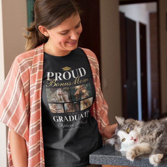 Proud Bonus Mum of the Graduate T-Shirt (Creator Uploaded)