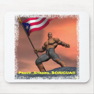 Proud Boricua!!! Mouse Mat