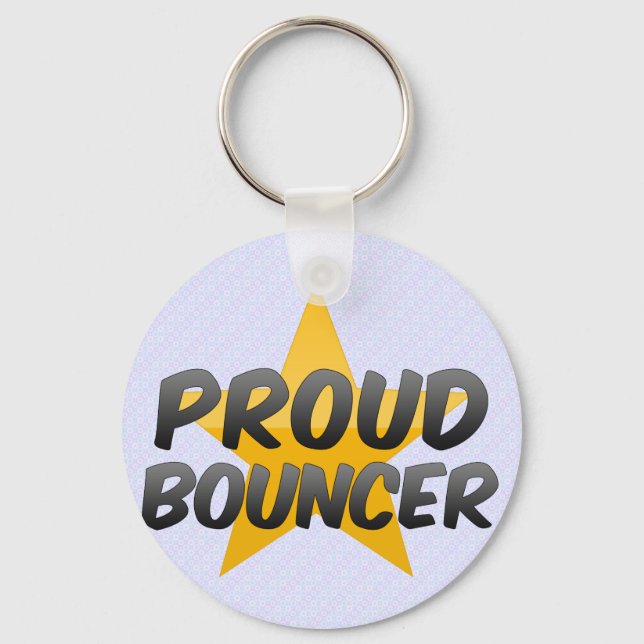 Proud Bouncer Key Ring (Front)