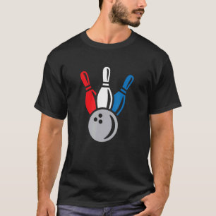 Proud Bowler Bowling Coach Split Happens Bowling A T-Shirt