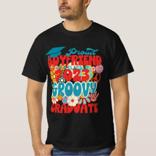 Proud BOYFRIEND of a Class of 2023 Graduate Retro T-Shirt