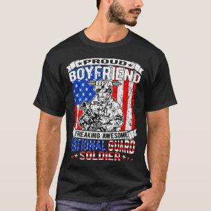 Proud Boyfriend Of A National Guard Soldier T-Shirt